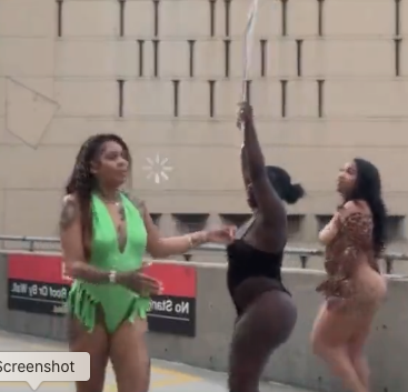 WOMEN ORDERD DANCERS FOR THE COUNTY ON HER MAN BDAY